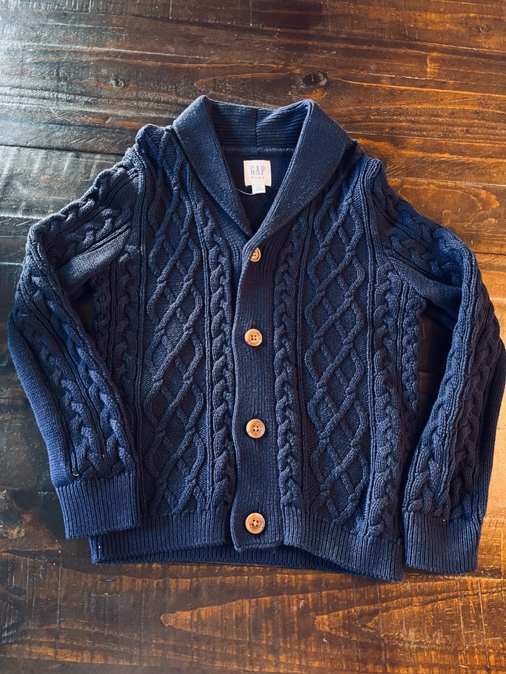 Gap “NEW” Kids Navy Cardigan 6/7 (S)